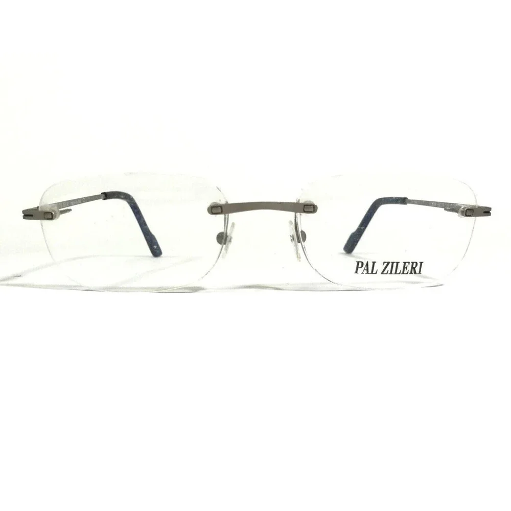 Pal Zileri PZ2044 C.70 Eyeglasses Frames Grey Square No Rim 54-19-145